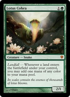 Lotus Cobra Zendikar